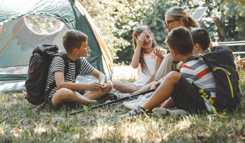 Garde d'enfants lieu de vacances