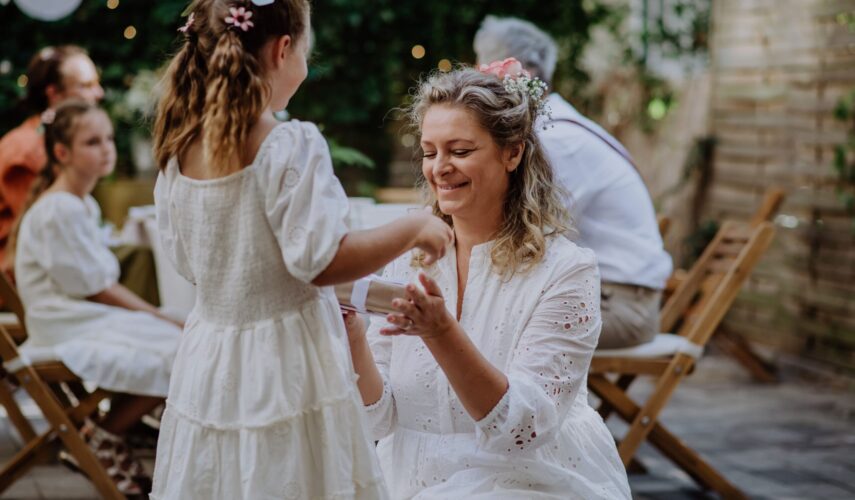 accompagnement garde d'enfants mariages et cérémonies